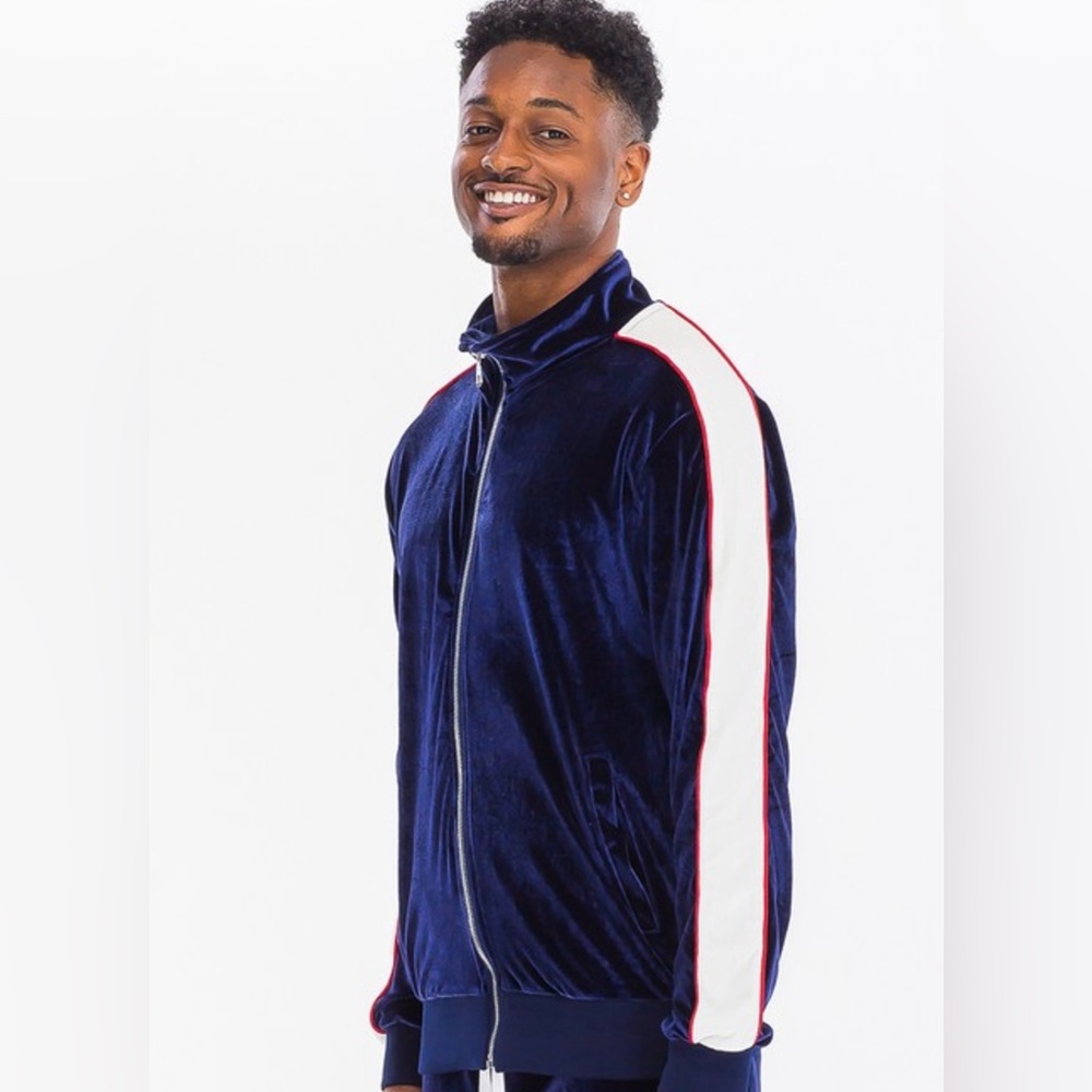 Unisex Track Jacket and Track Suit Set For Fall/Winter